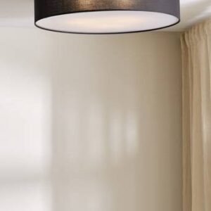 ALLAN plafond ø 60 cm Svart