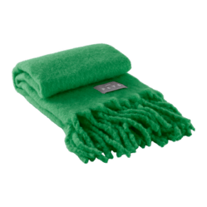 ALLIE djurpläd Grön