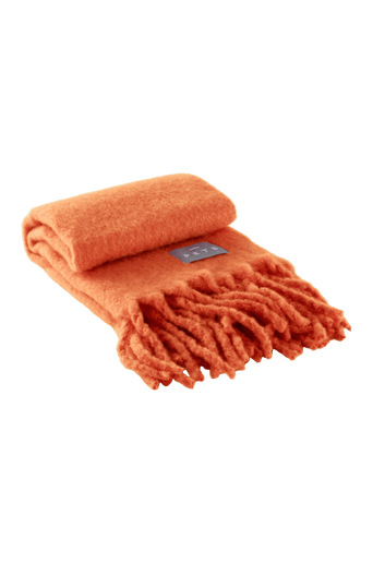 ALLIE djurpläd Orange