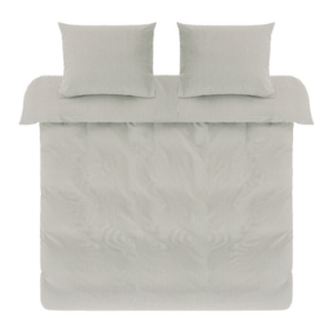 ALMA påslakanset dubbelsäng Grön/benvit