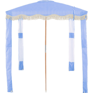 ALMEDA strandtält Blå/Randig