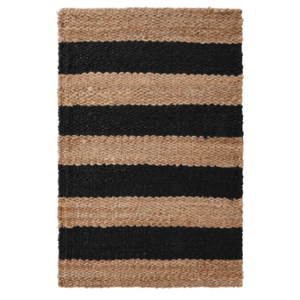 ALMVIK dörrmatta 60×90 cm Natur/svart