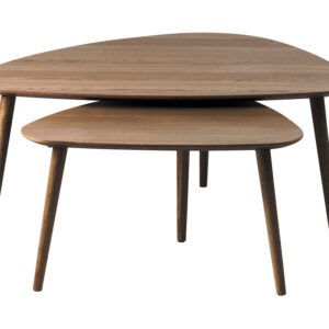 AMANDA Soffbord 2-set Brun