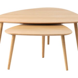 AMANDA Soffbord 2-set Natur