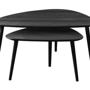 AMANDA Soffbord 2-set Svart