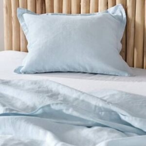 AMANDA örngott 60×50 cm Ljusblå