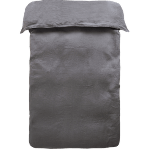 AMANDA påslakan Grå