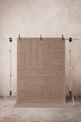 AMANLIS slätvävd matta Natur