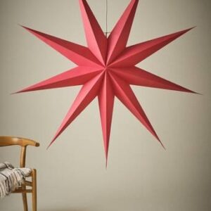 ANDROMEDA julstjärna ø 150 cm Röd