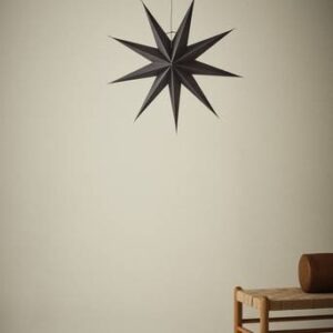 ANDROMEDA julstjärna ø 60 cm Svart