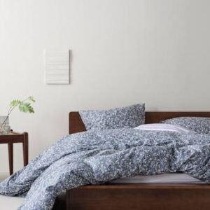 ANEMONE påslakanset dubbelsäng Blå