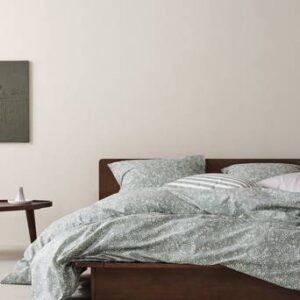 ANEMONE påslakanset dubbelsäng Grön