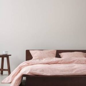 ANEMONE påslakanset dubbelsäng Rosa