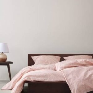 ANEMONE påslakanset enkelsäng Rosa