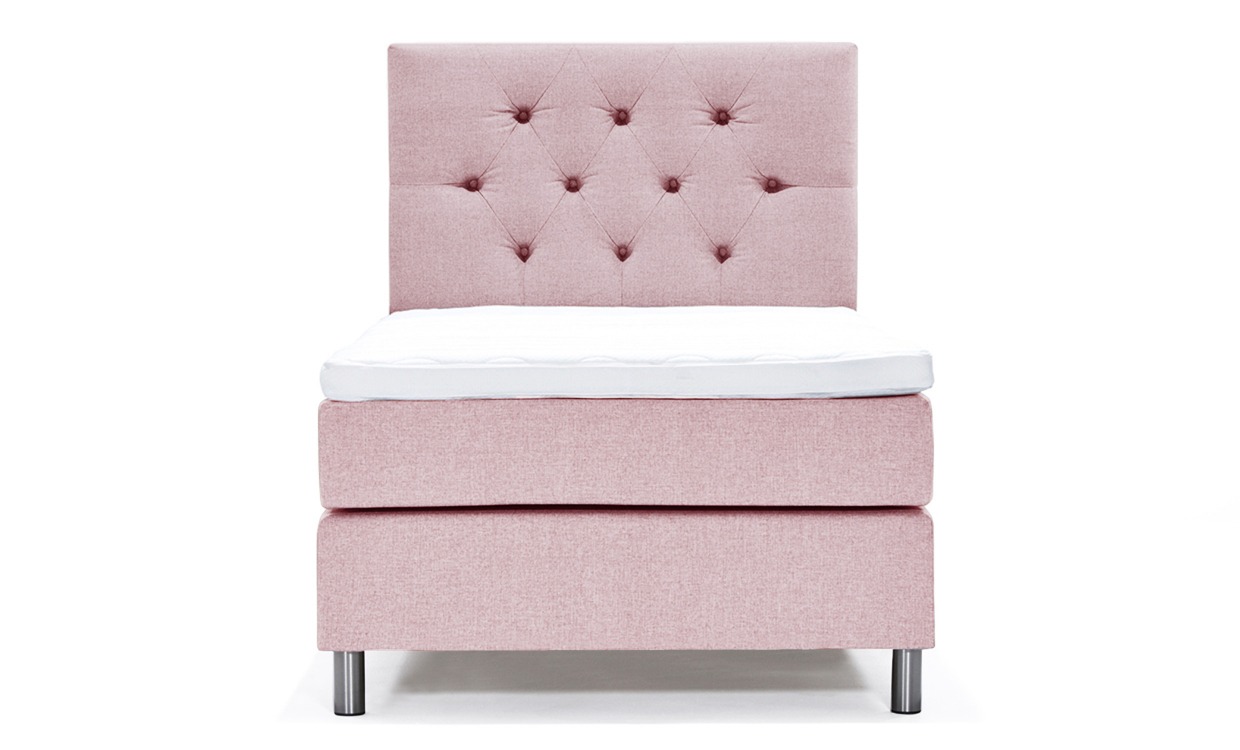 ÄNGSVIK 120 Sängpaket Deluxe Rosa