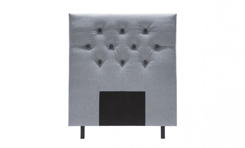 ÄNGSVIK 140 Deluxe Sänggavel Ljusgrå