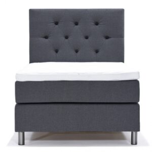 ÄNGSVIK 140 Sängpaket Deluxe Mörkgrå