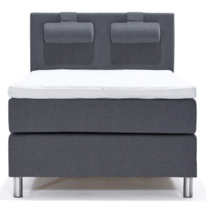 ÄNGSVIK 140 Sängpaket Mörkgrå