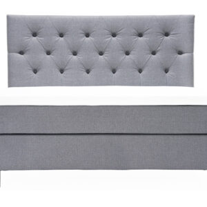 ÄNGSVIK 180 Sängpaket Deluxe Ljusgrå