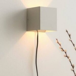 ARCACHON vägglampa Varmgrå