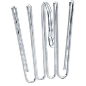 ARDEN 10-pack 4-fingerkrok – hög Nickel