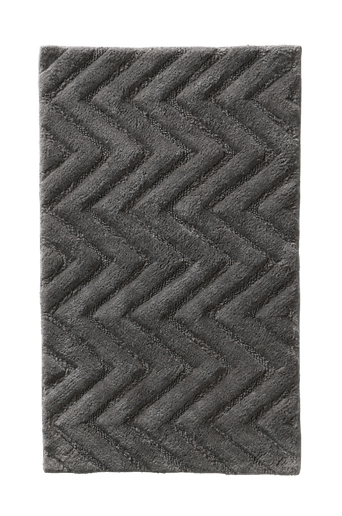 ARILD badrumsmatta 80×120 cm Grå