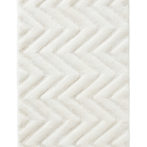 ARILD badrumsmatta 80×120 cm Vit