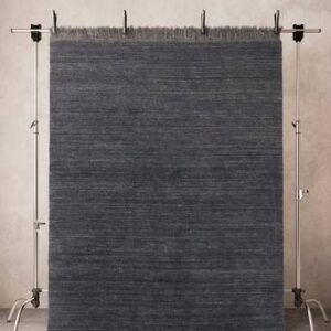 ASKERÖ ullmatta 200×300 cm Svart