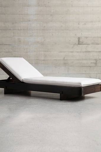 ASPVIK 01 solsäng Mörkbrun