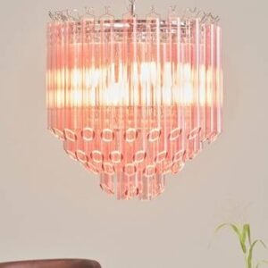 AURO takkrona Rosa/krom