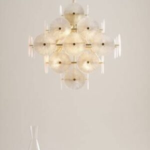 AVARO taklampa Klarglas/mässing