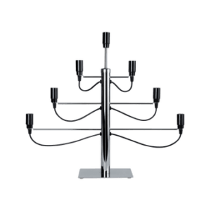 Adventsljusstake Milano Krom