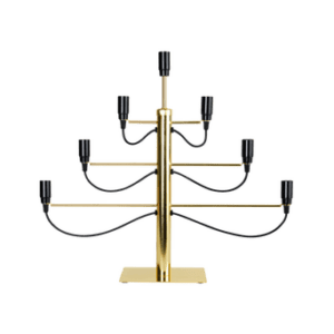 Adventsljusstake Milano Mässing