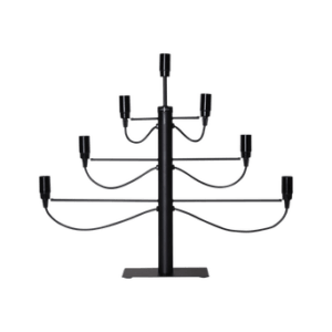 Adventsljusstake Milano Svart