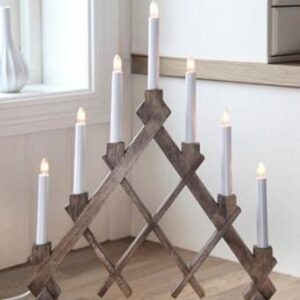 Adventsljusstake Rut Brunbetsad