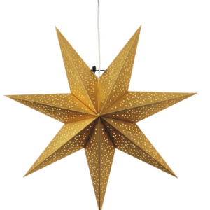 Adventsstjärna Dot Guld