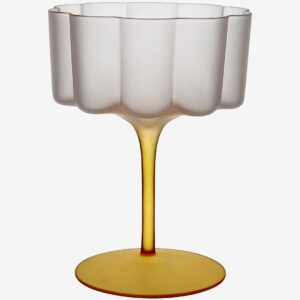 Affari of Sweden – Cocktail/dessertglas Lillie 4-pack – Gul – Drinkglas & shotglas – Från Homeroom