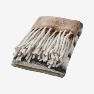 Affari of Sweden – Filt Frasse – Beige – Filtar & plädar – Från Homeroom