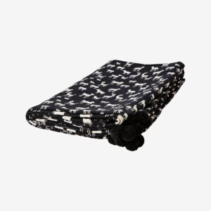 Affari of Sweden – Filt/bordsduk Gustav – Svart – Filtar & plädar – Från Homeroom