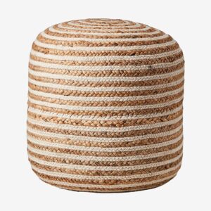 Affari of Sweden – Sittpuff Juni – Beige – Fotpallar & puffar – Från Homeroom