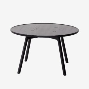 Andersen – C2 Runt bord 80 cm – Svart – Soffbord – Från Homeroom