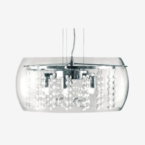 Aneta Lighting – Taklampa Klara – Krom – Takpendlar – Från Homeroom