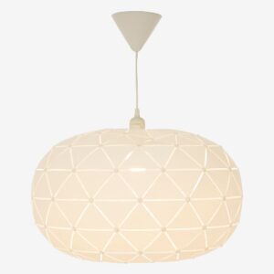 Aneta Lighting – Taklampa Lattice 50cm – Vit – Takpendlar – Från Homeroom