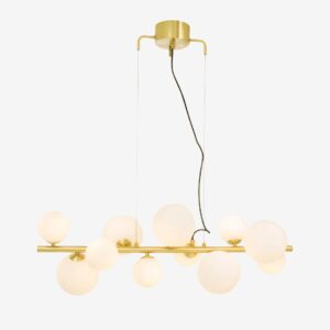 Aneta Lighting – Taklampa Molekyl L85 – Mässing – Takpendlar – Från Homeroom