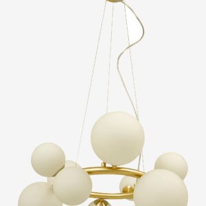 Aneta Lighting – Taklampa Molekyl – Mässing – Takpendlar – Från Homeroom