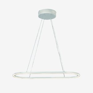 Aneta Lighting – Taklampa Oda oval – Vit – Takpendlar – Från Homeroom