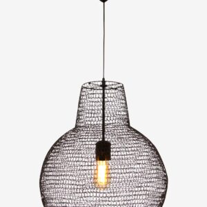 Aneta Lighting – Taklampa Trassel rund – Svart – Takpendlar – Från Homeroom