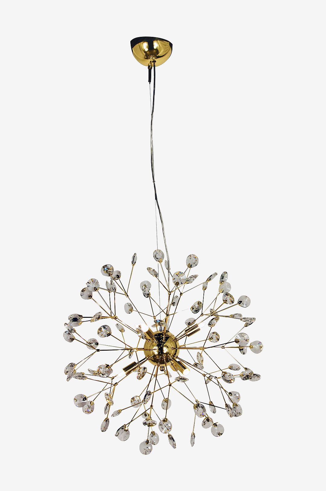 Aneta Lighting – Taklampa Viva – Mässing – Takpendlar – Från Homeroom