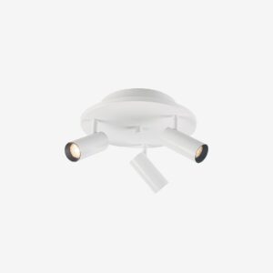 Aneta Lighting – Takspotlight Concord 3-ljus – Vit – Spotlights – Från Homeroom