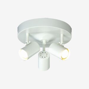 Aneta Lighting – Takspotlight Hugin platta – Vit – Spotlights – Från Homeroom